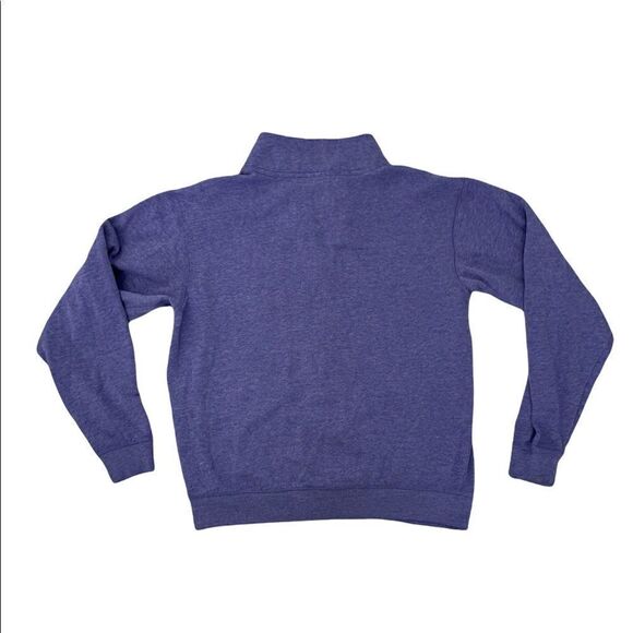 PINK VICTORIAS SECRET purple crew neck zip up size small F179 - Picture 7 of 13